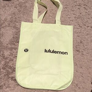 Lululemon Athletica Reusable Pastel Green Tote